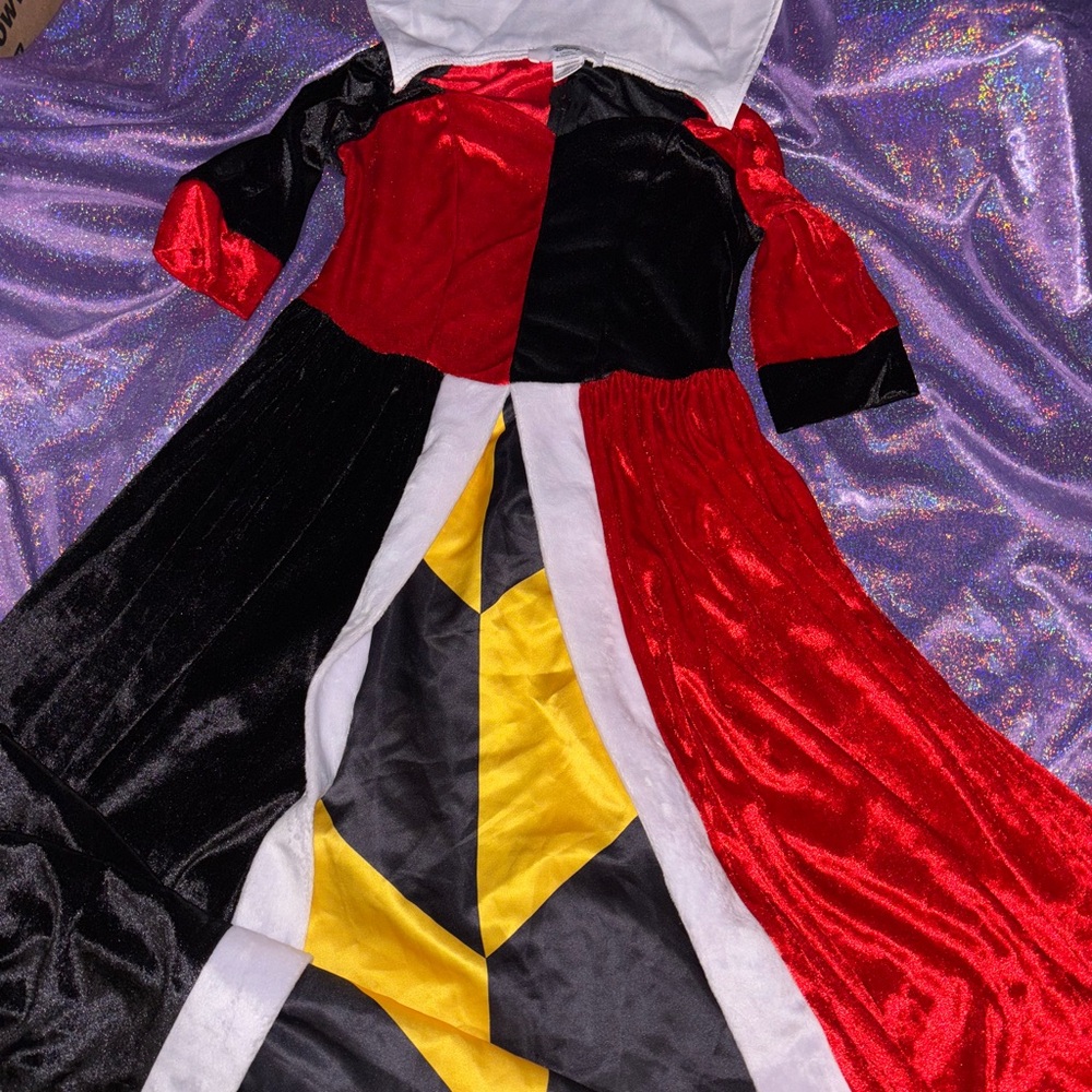 Disney Queen Of Hearts Costume Dress
